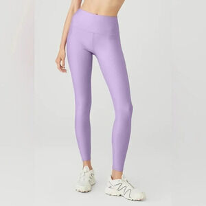 IVL Collective UMORFIL Purple Rose Lilac Lavendar Workout Leggings Size 4 Small